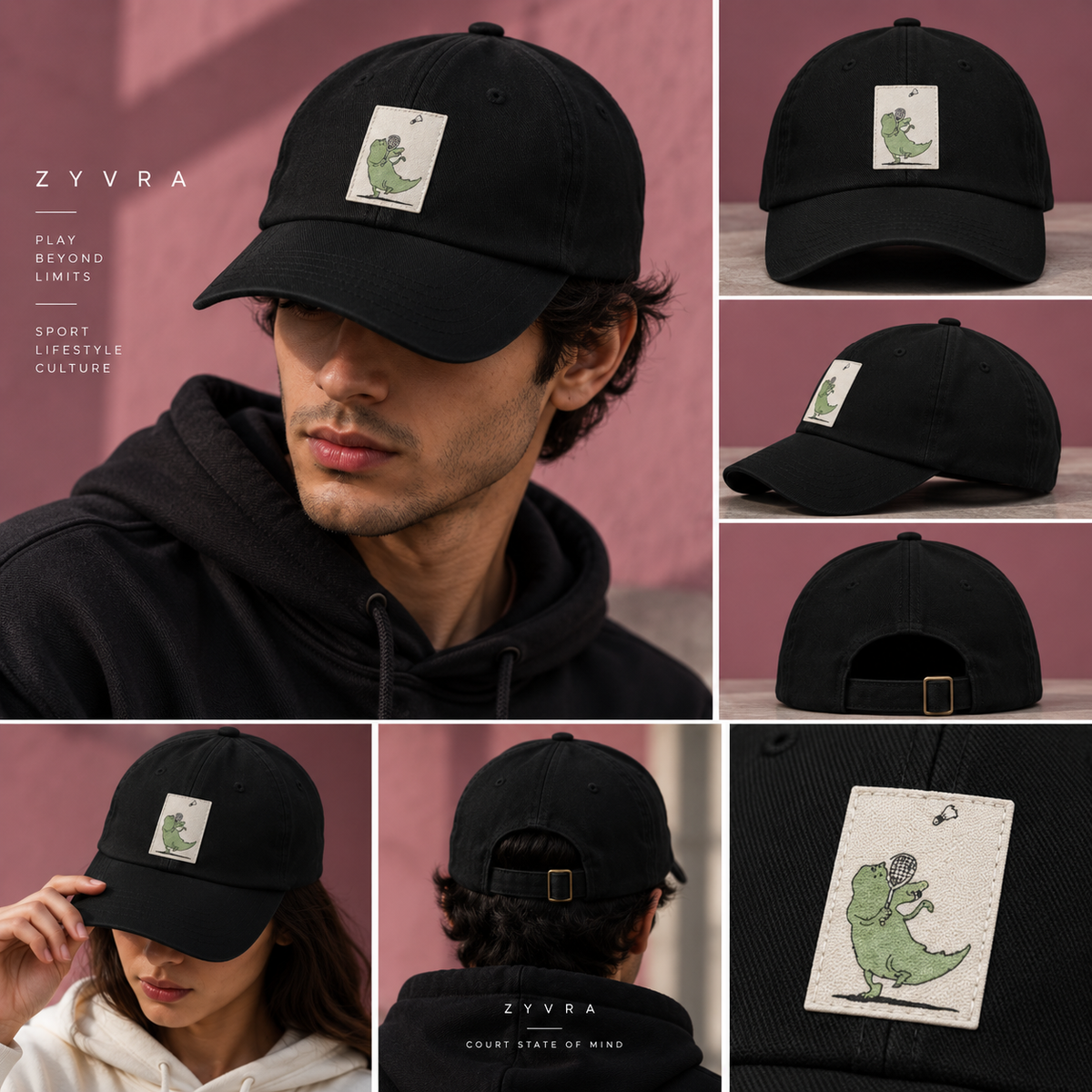 ZYVRA — Court Cap