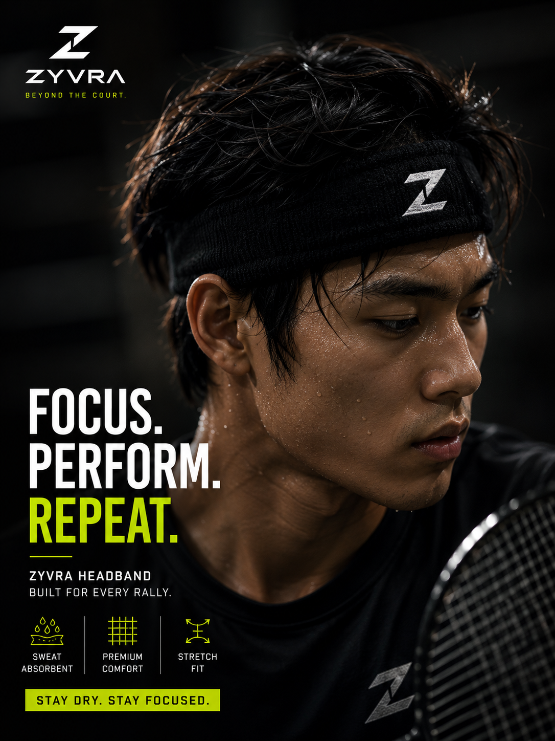 ZYVRA — Shuttle Series AOP Headband