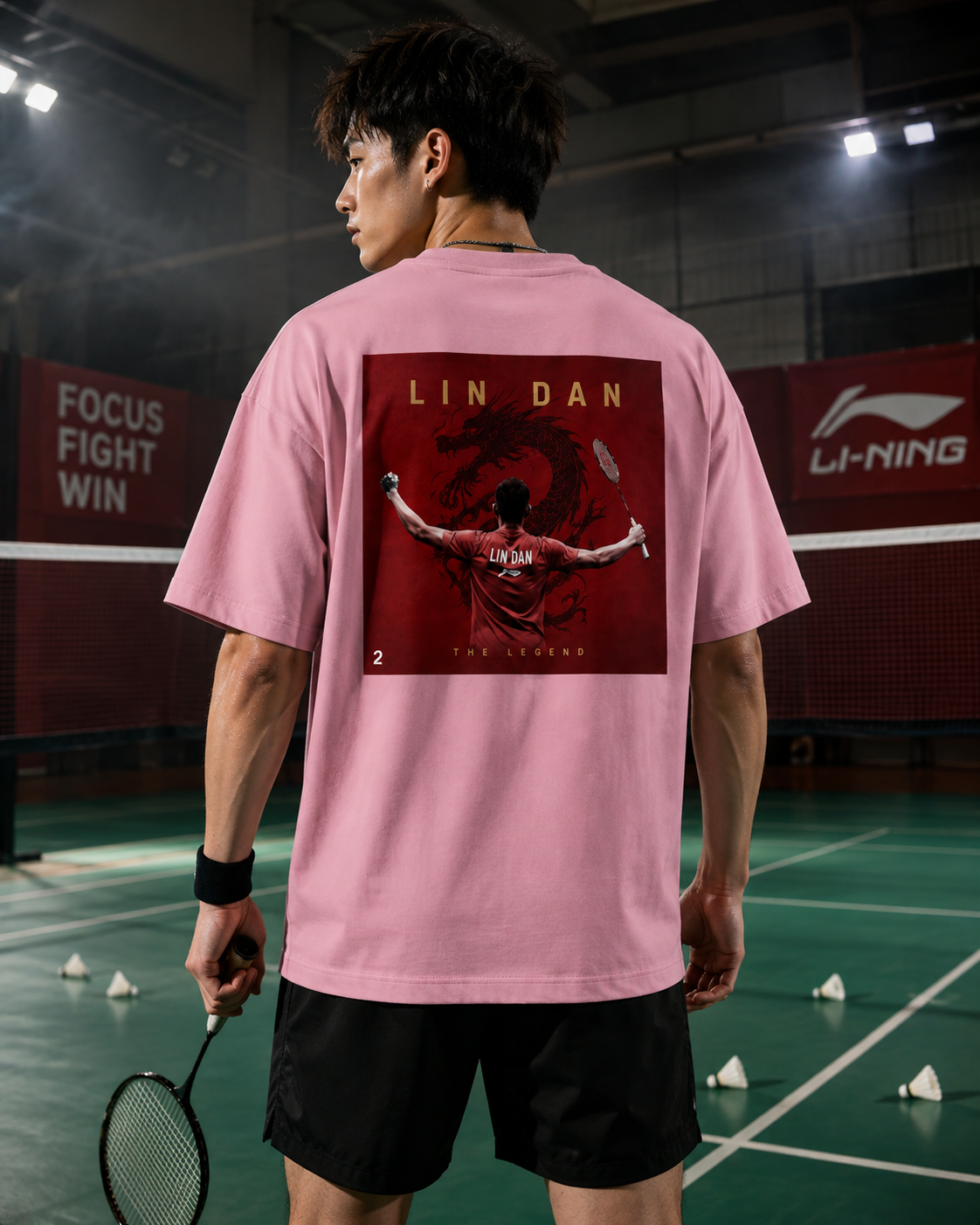 ZYVRA Dynasty Terry Oversized Tee
