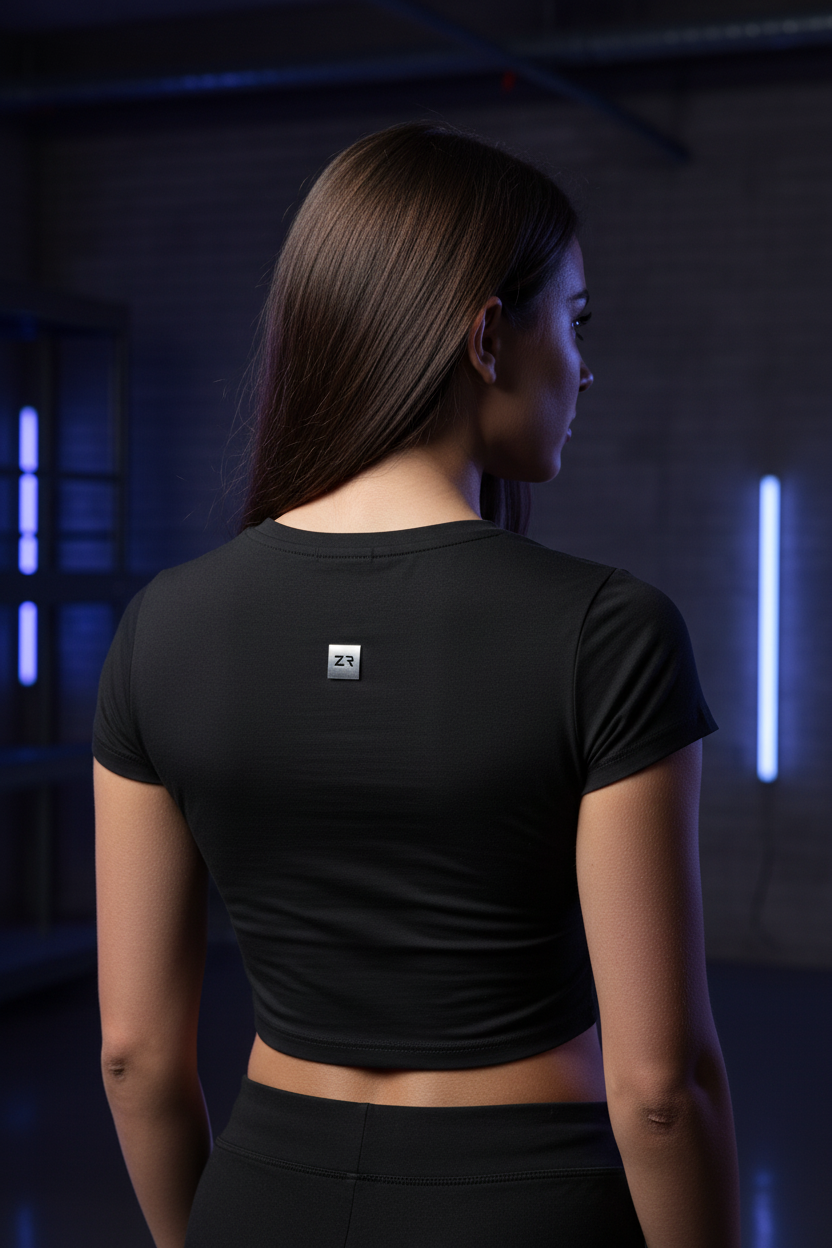 Court Top Back - Black