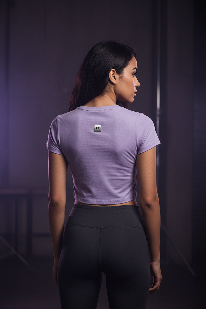 Court Top Back - Lavender
