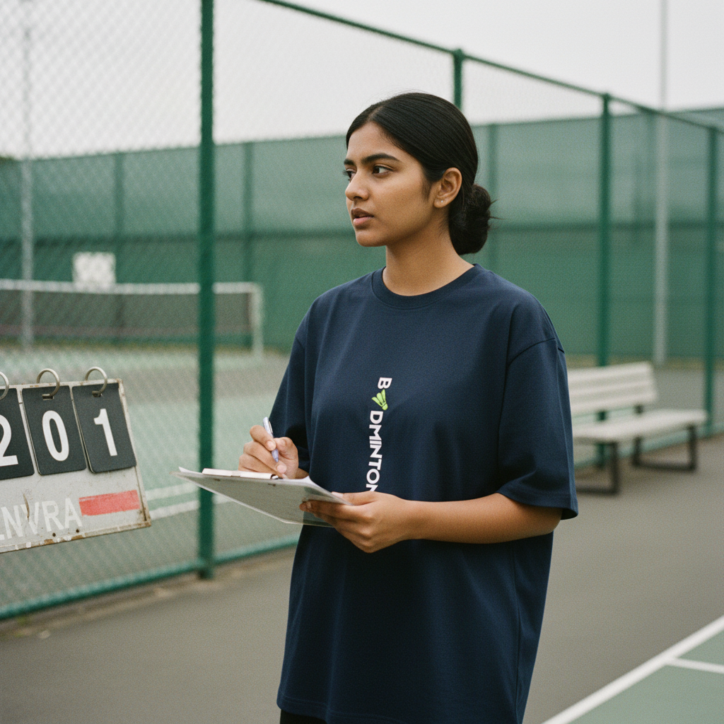 Navy Blue ZYVRA Court Culture Oversized Tee exact mockup