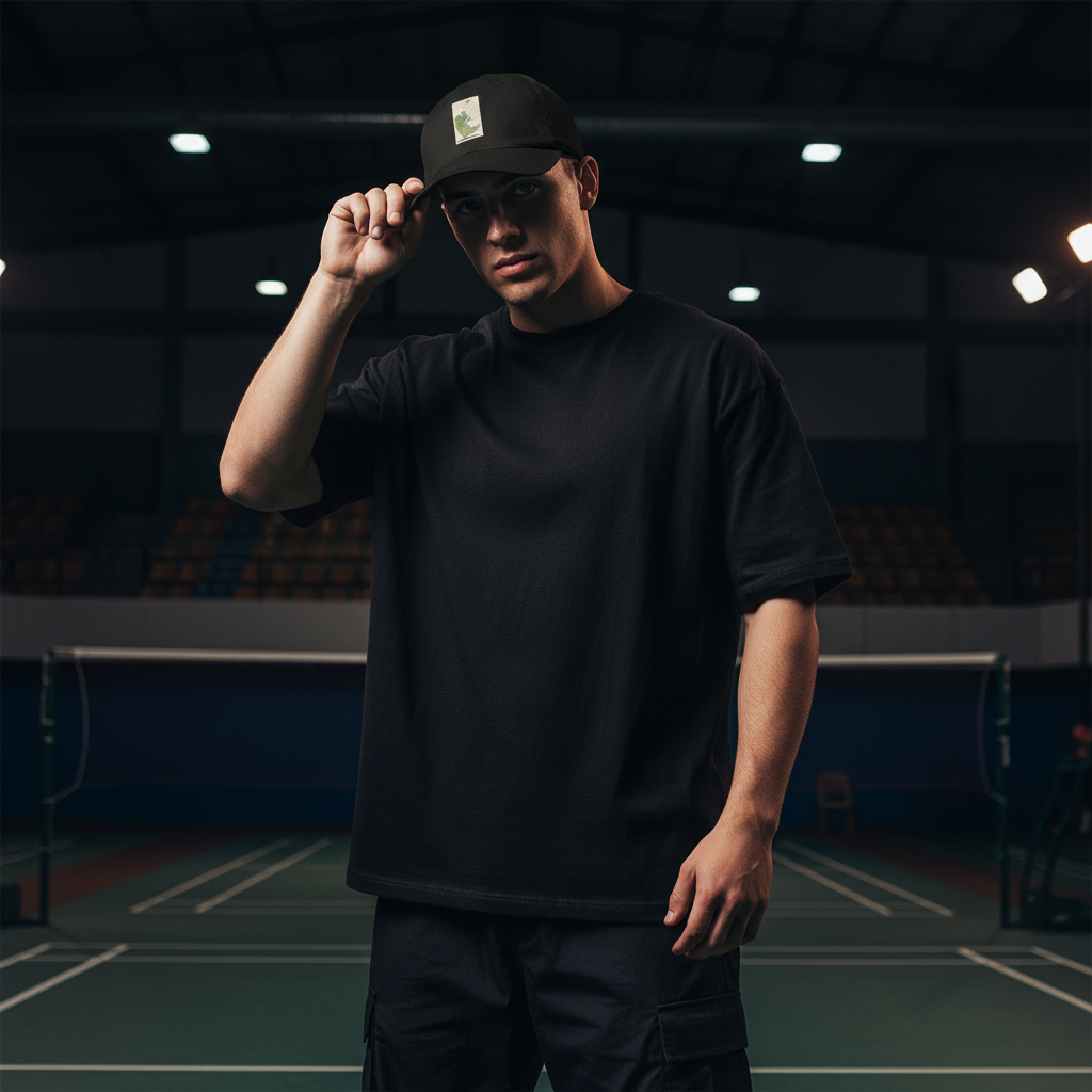 ZYVRA Cap Black - Lifestyle