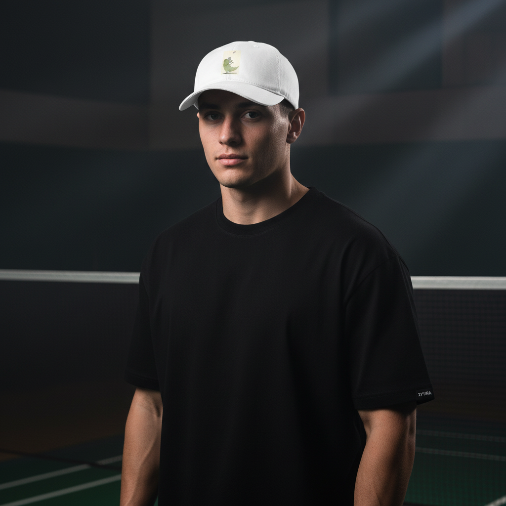 ZYVRA Cap White - Lifestyle