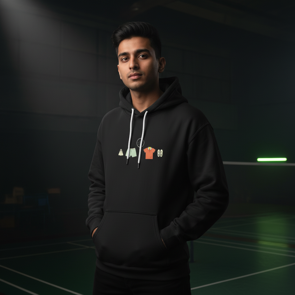 ZYVRA Shuttle Series Pullover Hoodie lifestyle mockup